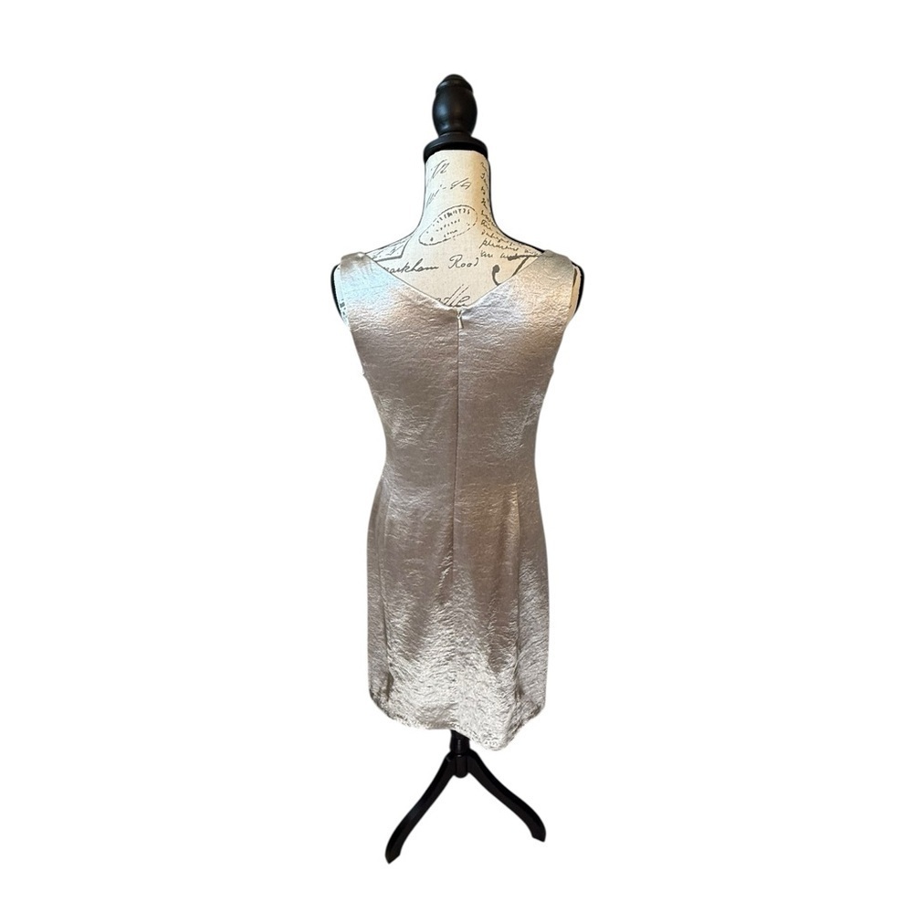 Anne Klein Metallic Mini Dress - Picture 5 of 8
